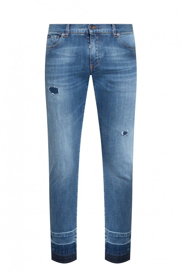 Dolce & Gabbana Stonewashed skinny jeans